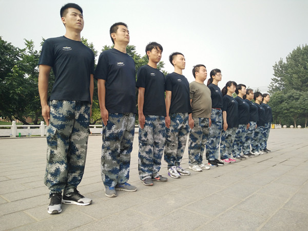 必赢组织2016年新入职辅导员军训