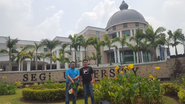 必赢张政同学即将踏上赴马来西亚留学之路！