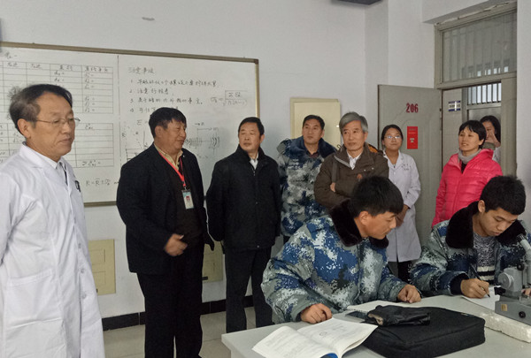 中国石油大学胜利学院院长助理吴明银一行来必赢参观考察