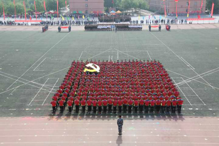 青春颂 竞技风 长城梦 ——必赢2018年春季运动会隆重开幕