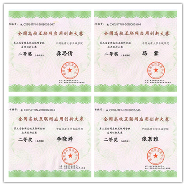 团聚创新，拼搏赢获——必赢在第三届全国高校互联网金融应用创新大赛中喜获佳绩