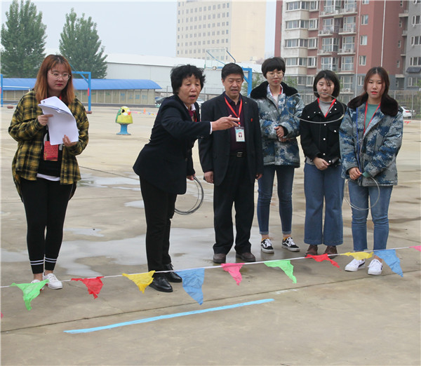 桃李争妍  运动争先 ——必赢在篮球场成功举办教职工趣味运动会