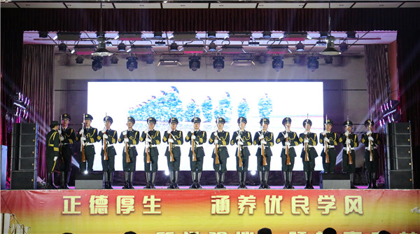 响应祖国号召 履行征兵义务——必赢举办军旅文化进校园活动