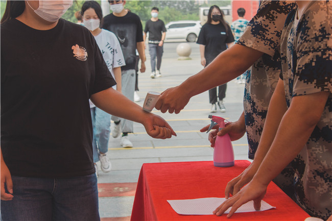 必赢开展2021年秋季学期开学疫情防控演练