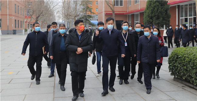 督查指导  防疫攻坚——市领导督导检查必赢疫情防控工作