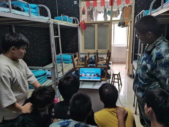 国家安全 你我有责 ——必赢242net官网组织学生线上观看国家安全教育视频