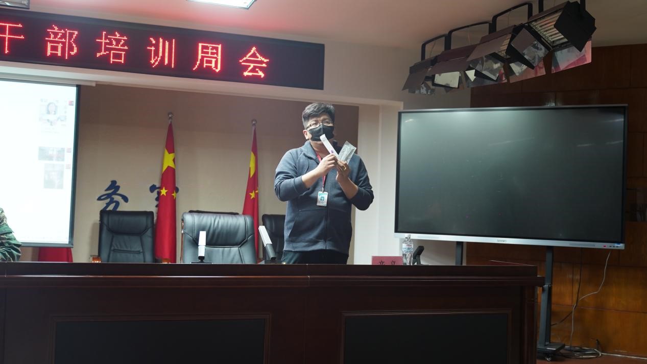 必赢242net官网召开学管干部培训周会2022.4.18