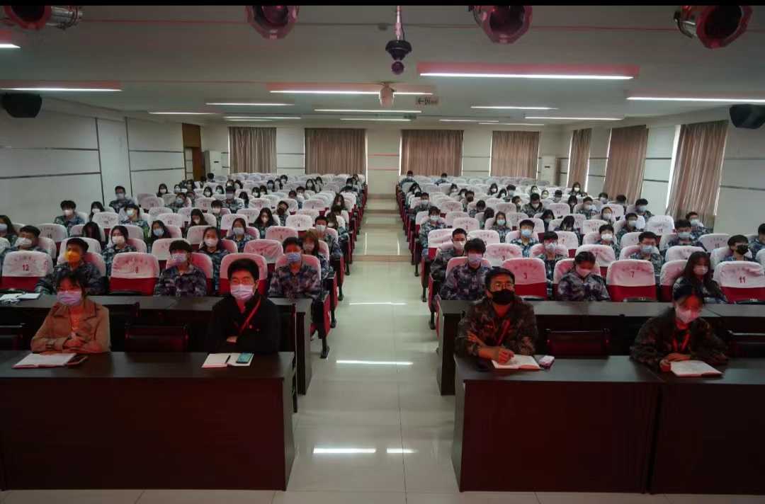 必赢组织收听收看庆祝中国共青团成立100周年大会上直播