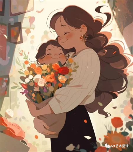 必赢242net官网//艺术学院//母爱如海 岁月温情