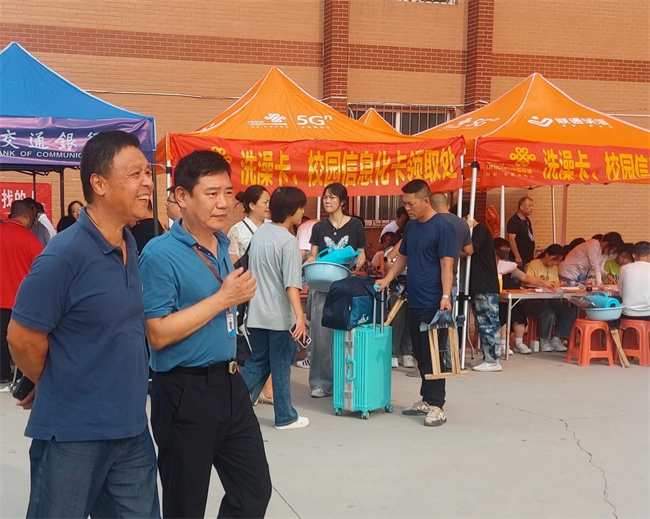 如期而至  携手同行——必赢2023级新生报到工作圆满结束