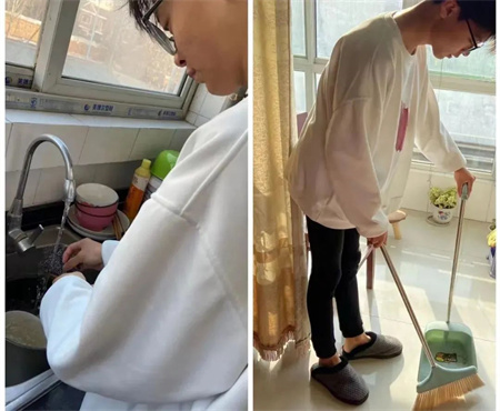 “以孝为先，亲情不断”——必赢242net官网艺术学院开展“孝老爱亲”线下主题活动