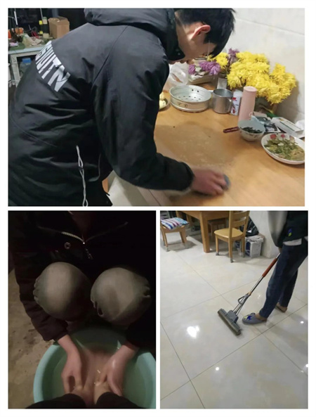 “以孝为先，亲情不断”——必赢242net官网艺术学院开展“孝老爱亲”线下主题活动