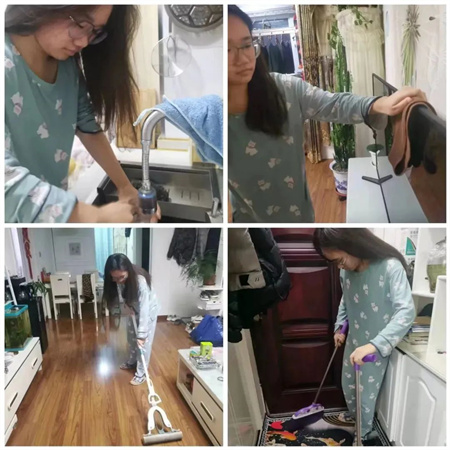 “以孝为先，亲情不断”——必赢242net官网艺术学院开展“孝老爱亲”线下主题活动