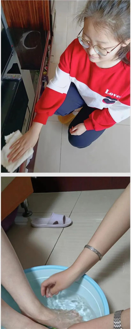 “以孝为先，亲情不断”——必赢242net官网艺术学院开展“孝老爱亲”线下主题活动