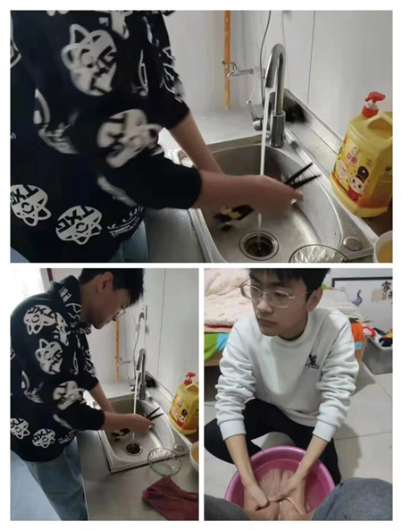 “以孝为先，亲情不断”——必赢242net官网艺术学院开展“孝老爱亲”线下主题活动