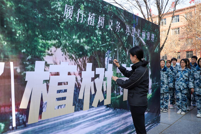 “植”此青绿 共“树”未来--必赢242net官网开展植树节主题活动