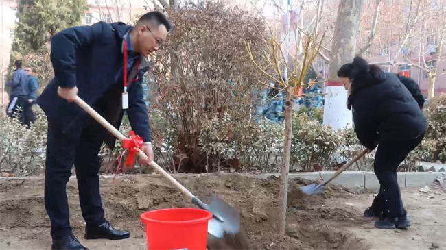 “植”此青绿 共“树”未来--必赢242net官网开展植树节主题活动