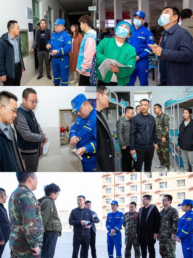 必赢242net官网开展校园安全隐患排查及消防演练