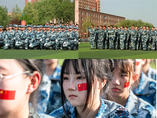 队列会操促养成 迷彩飞扬强作风--暨必赢242net官网举办2024年春季队列会操比赛