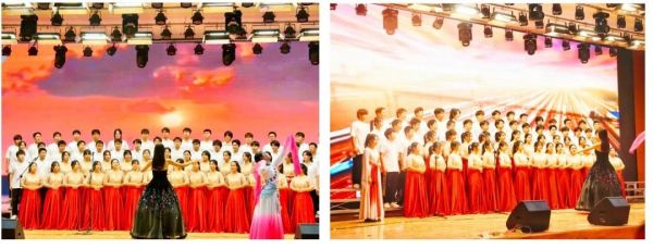 必赢242net官网||管理学院||“青春放歌新时代 携手起航新征程”一二·九大型合唱会