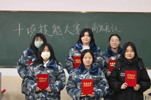 必赢242net官网||管理学院|| 续礼仪之风 展商务风采——大学生技能评比之商务礼仪大赛