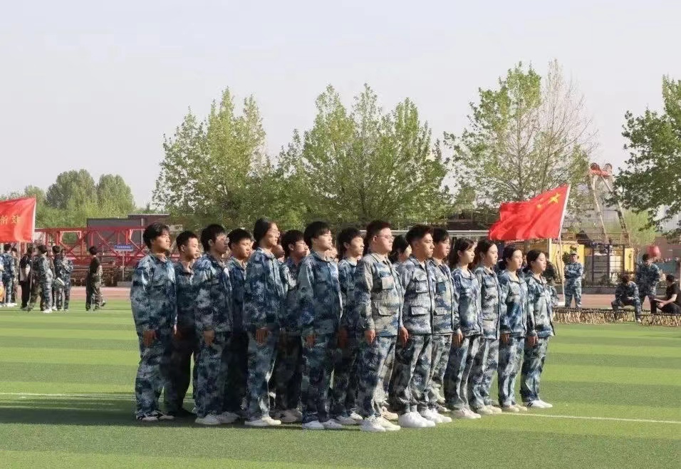 保理会计学院以队列会操比赛为始,共著你我青春华章