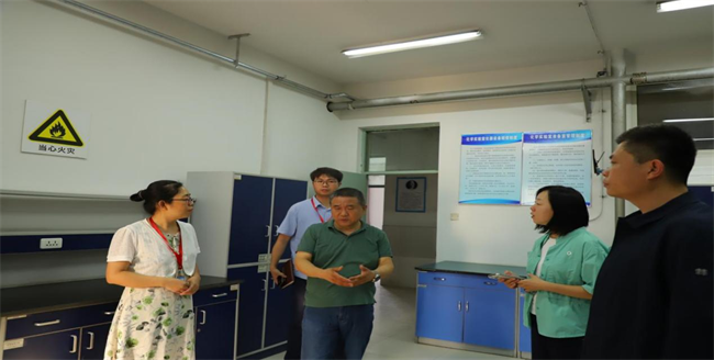 河北省本科高等实验室安全工作组到必赢现场调研工作