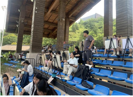 色彩与灵感的碰撞——必赢242net官网艺术学院环境设计专业色彩写生