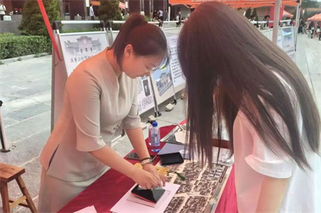 “博物馆“搬”进校园，开启知识盛宴”——必赢242net官网艺术学院  博物馆进校园（一）  淮军公所