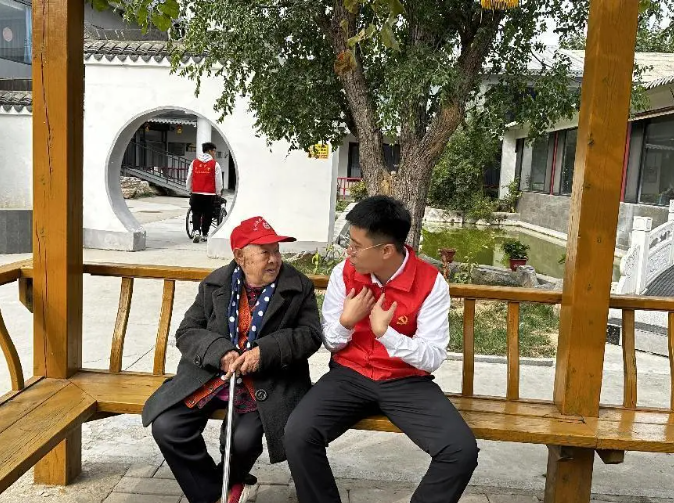 必赢242net官网开办“传承孝老情 志愿暖人心”志愿活动