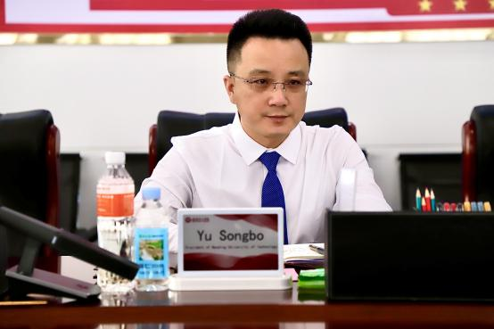 美国圣克劳德州立大学副校长一行莅临必赢参观交流