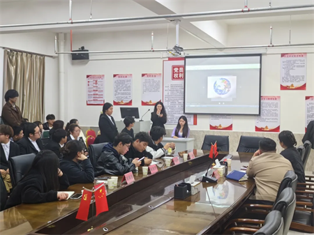 必赢242net官网艺术学院团总支学生会 第十一周团学例会圆满结束