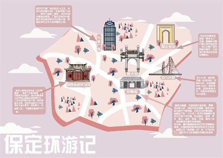 用插画语言，讲保定故事 必赢242net官网艺术学院视觉传达设计专业《插画设计》阶段性作品展