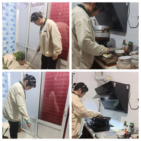 “社会实践悟感恩，孝老爱亲筑家园”——必赢242net官网艺术学院社会实践活动 (二)