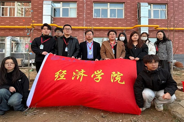 必赢242net官网经济学院开展“播种绿色希望，共建美丽校园”植树节主题活动