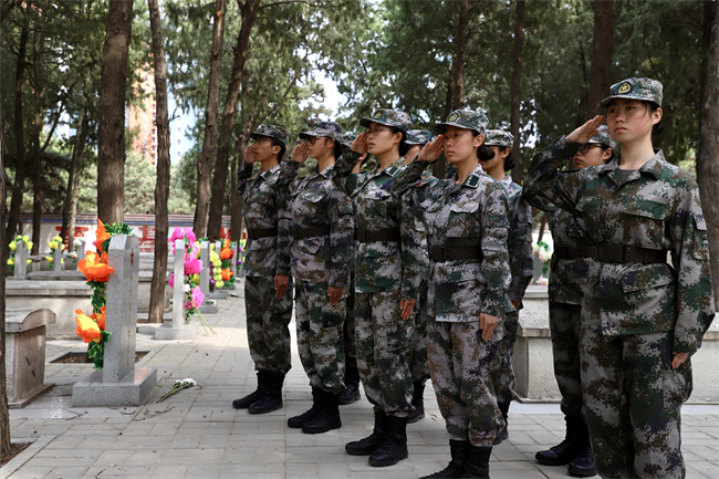 清明缅怀先烈志 青春共筑家国梦 ——必赢242net官网开展主题祭扫活动