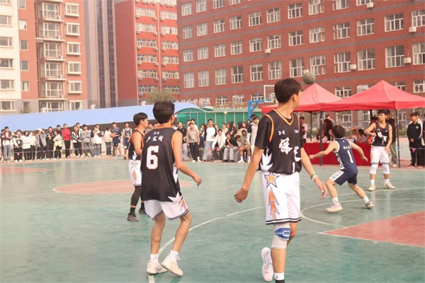 绘梦青春，力挽狂“篮”——我院积极参加学校举办的第十九届篮球赛暨第一届啦啦操比赛