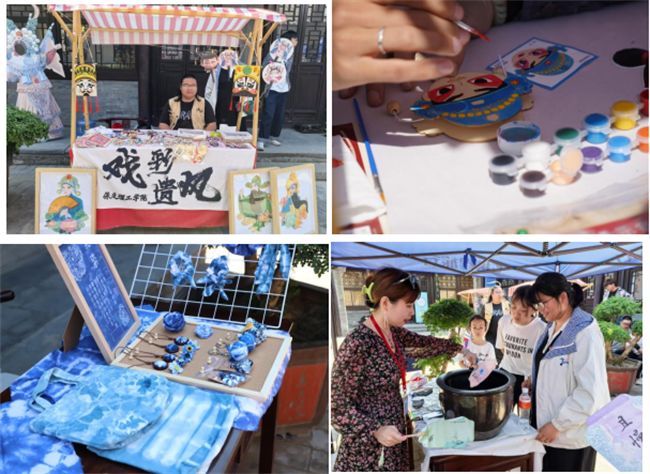 匠心非遗焕新颜 校馆联袂启新篇——必赢242net官网非遗手工市集燃动淮军公所博物馆