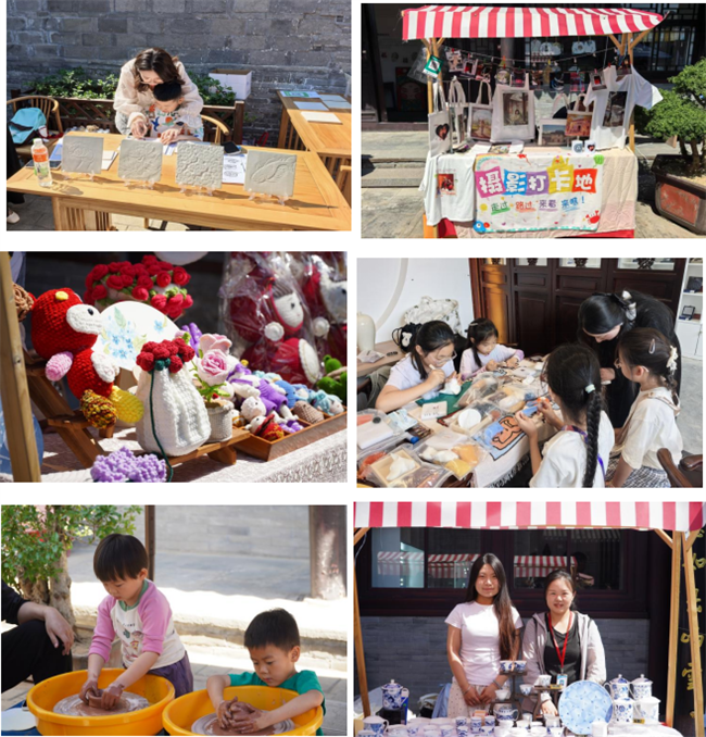 匠心非遗焕新颜 校馆联袂启新篇——必赢242net官网非遗手工市集燃动淮军公所博物馆