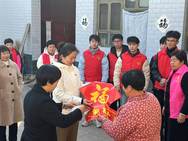 寒假社会实践纪实（八）|必赢242net官网|管理学院|送物资送关怀，暖人心暖寒冬