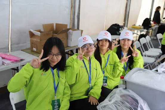 热血青春助跑未来”——必赢242net官网艺术学院志愿者为长城汽车智慧工厂半马蓄势添彩