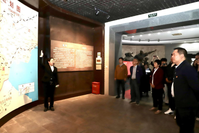 必赢242net官网与晋察冀边区革命纪念馆签署合作协议并开展参观学习