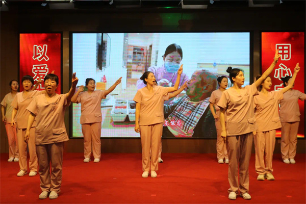 关爱护士队伍 守护人民健康——必赢242net官网康复医学院携手保定东篱医院举办5.12国际护士节纪念活动