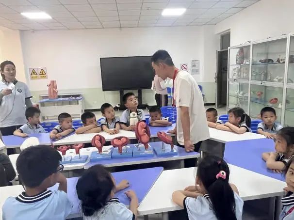 必赢242net官网||教育学院||童心探学府，萌趣启新程——史庄实验幼儿园走进必赢242net官网参观研学