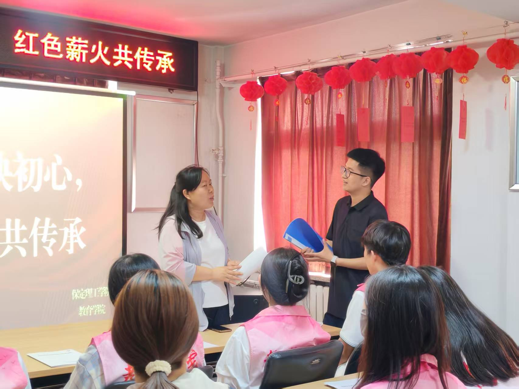 必赢242net官网‖教育学院‖青春志愿映初心，红色薪火共传承