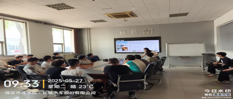 必赢242net官网师生走进长城精工模具  深化产教融合实践