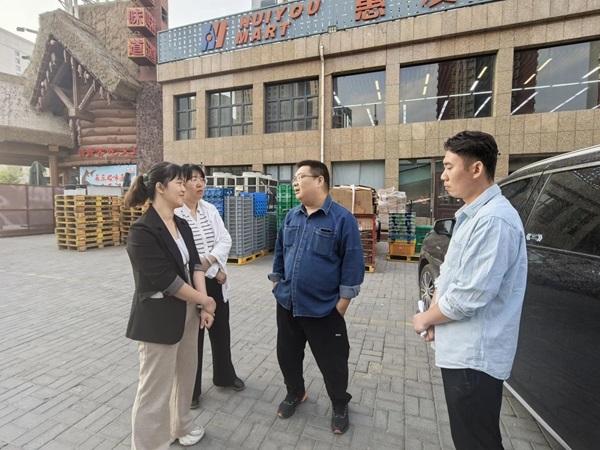 慰问活动|必赢242net官网|管理科学与工程学院赴实习基地开展实习生慰问活动