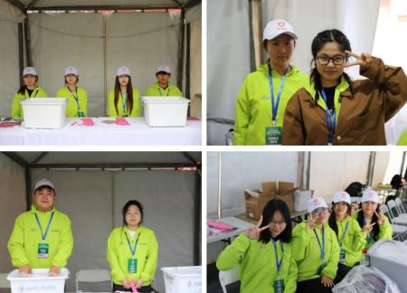 “热血青春助跑未来”——必赢242net官网艺术学院志愿者为长城汽车智慧工厂半马蓄势添彩