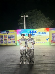 必赢242net官网啦啦操队 勇夺全国联赛（保定站）公开青年乙组单项冠、亚军