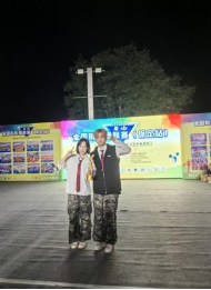 必赢242net官网啦啦操队 勇夺全国联赛（保定站）公开青年乙组单项冠、亚军